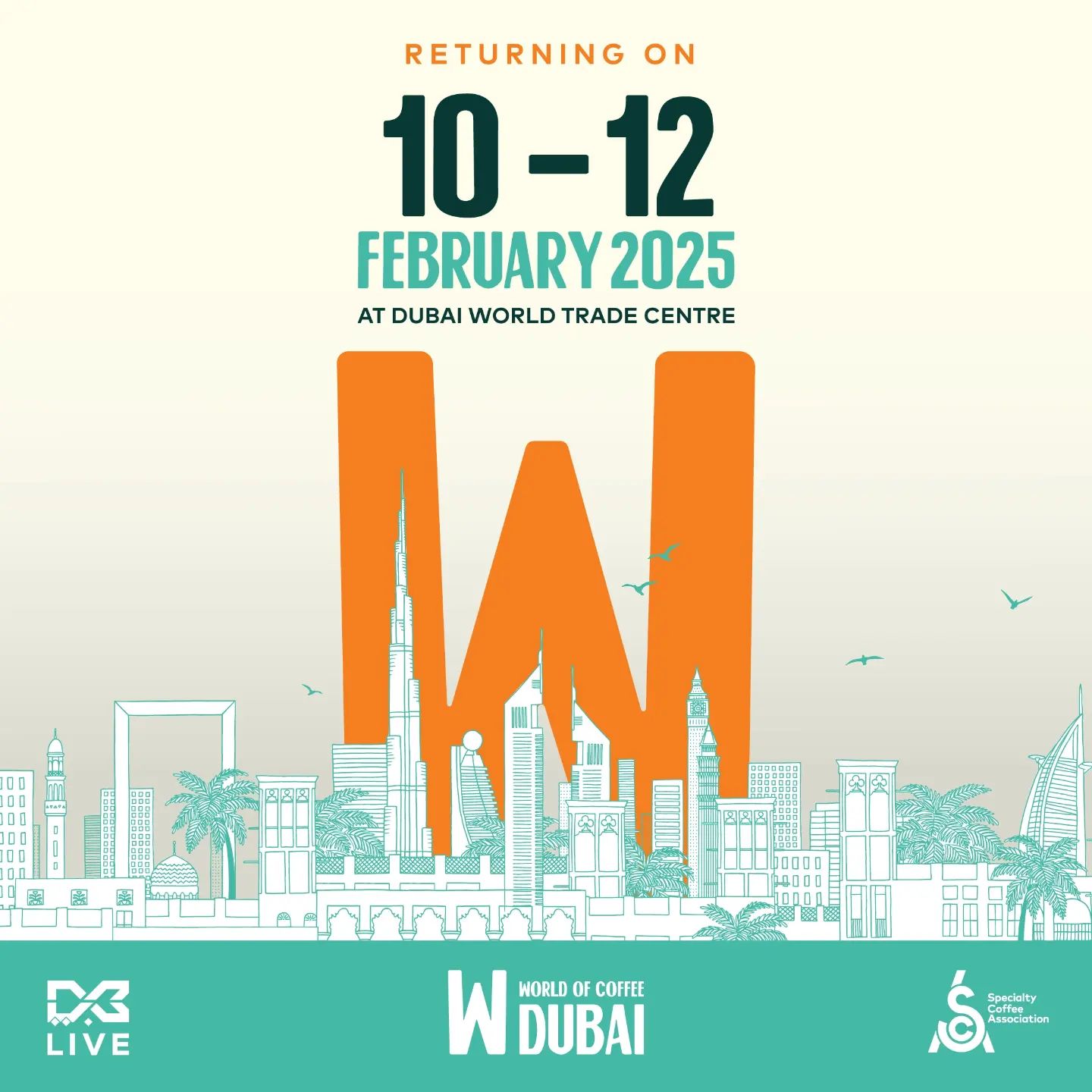التسجيل مفتوح الآن لمعرض “عالم القهوة دبي 2025” – احجز الآن للاستفادة من الأسعار المخفضة!