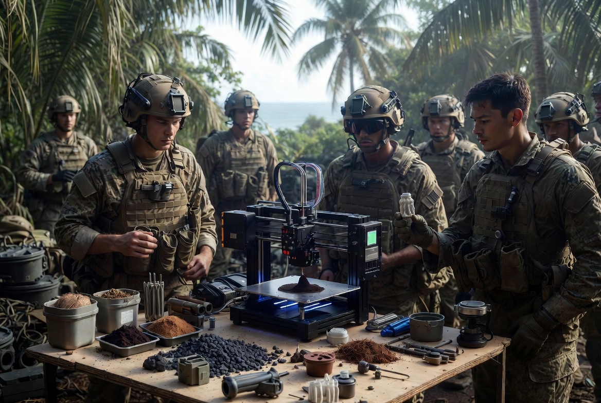 US Military Turns Coffee Waste into Field Explosive Charges